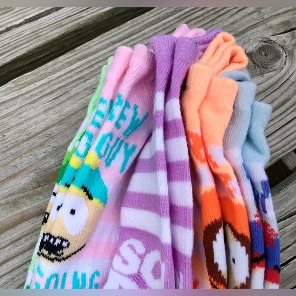 NEW 6 Pair SOUTH PARK Cartoon Characters Socks Comedy Central Cartman Stan Kenny - Picture 5 of 9
